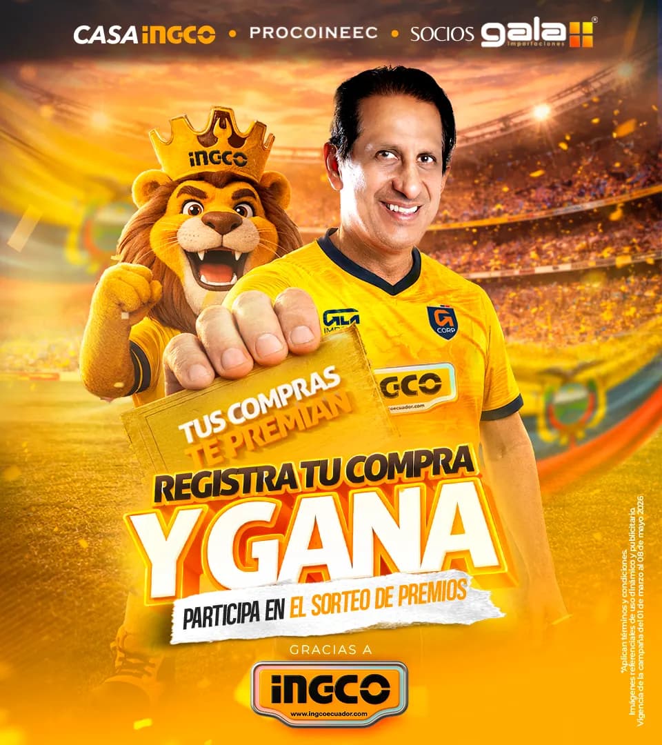 Registra tu factura y gana con INGCO - Mobile